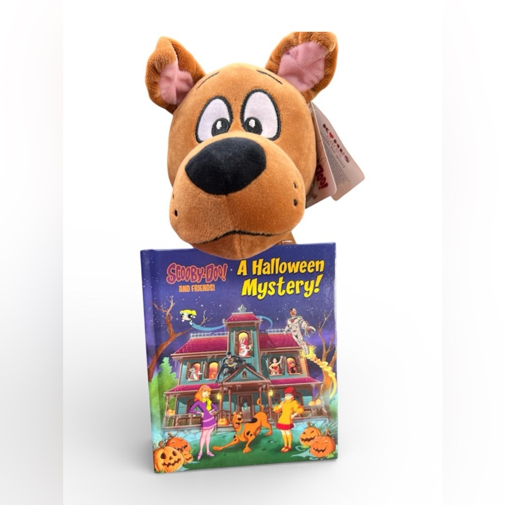 Scooby-Doo Plush with Halloween Mystery Book